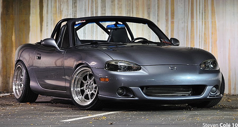 The Mazda Miata is slowing becoming the hottest thing to be modified
